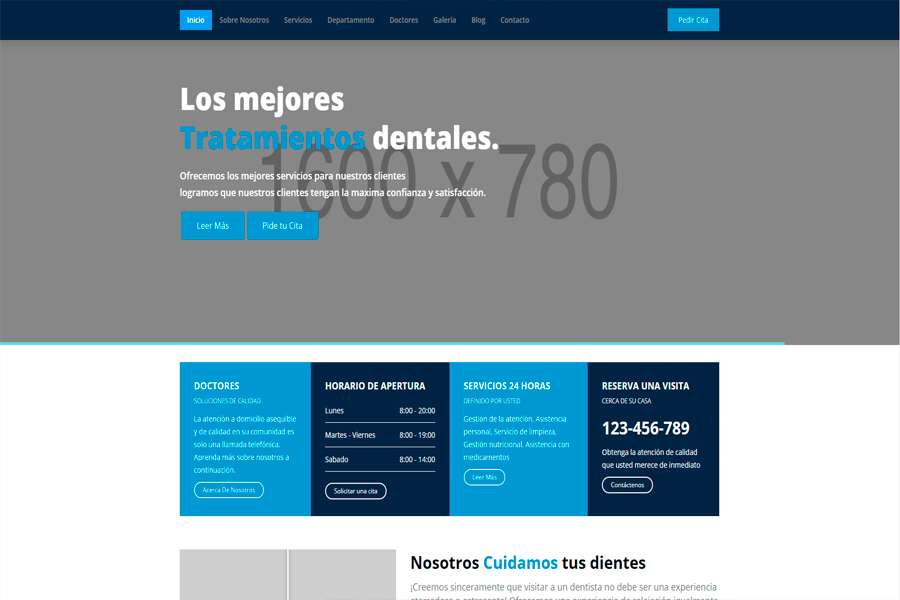 Web Dentista<span>Web para negocios de odontología</span>